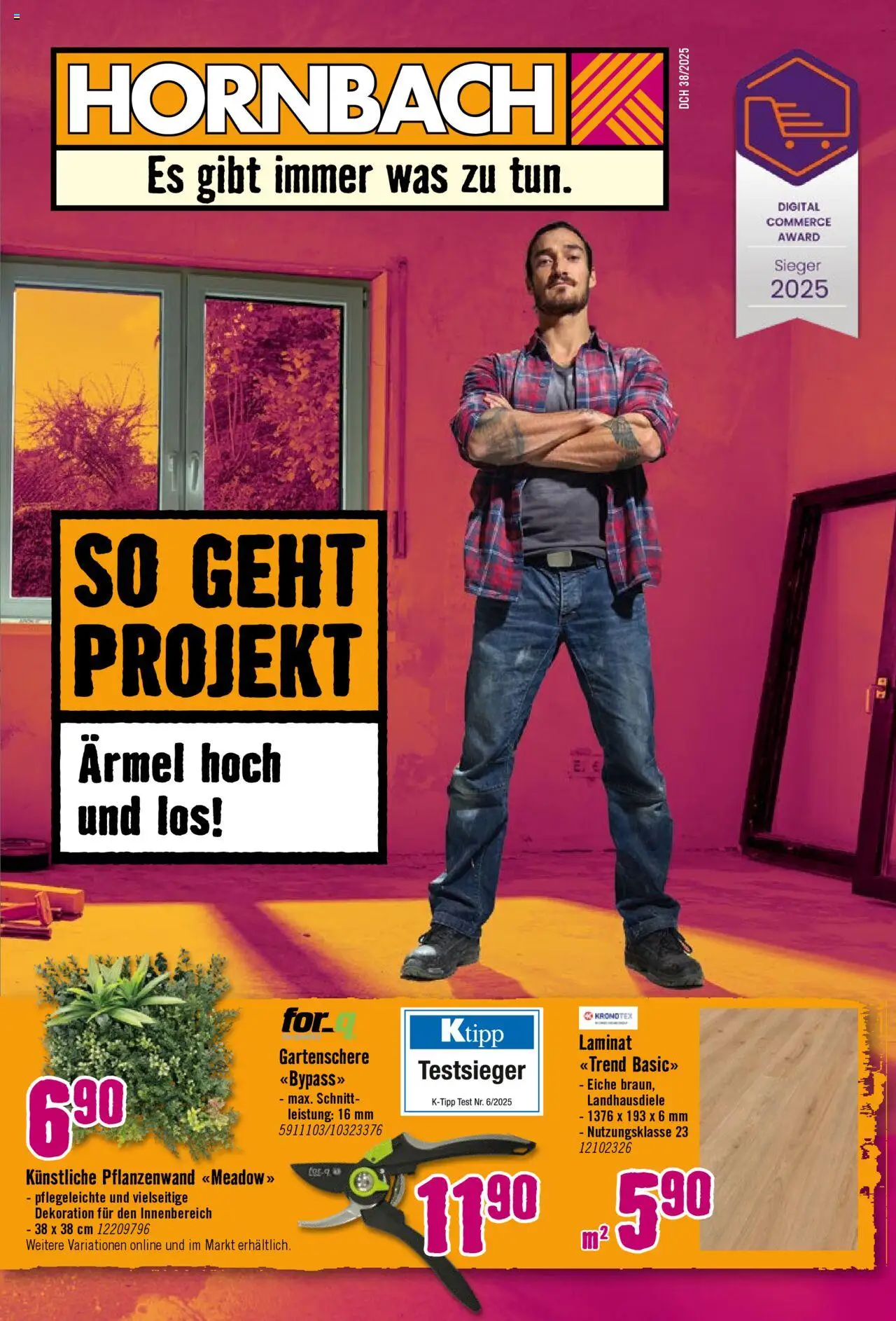 Hornbach Aktionen - Seite 1- gültig ab 15.09.2025