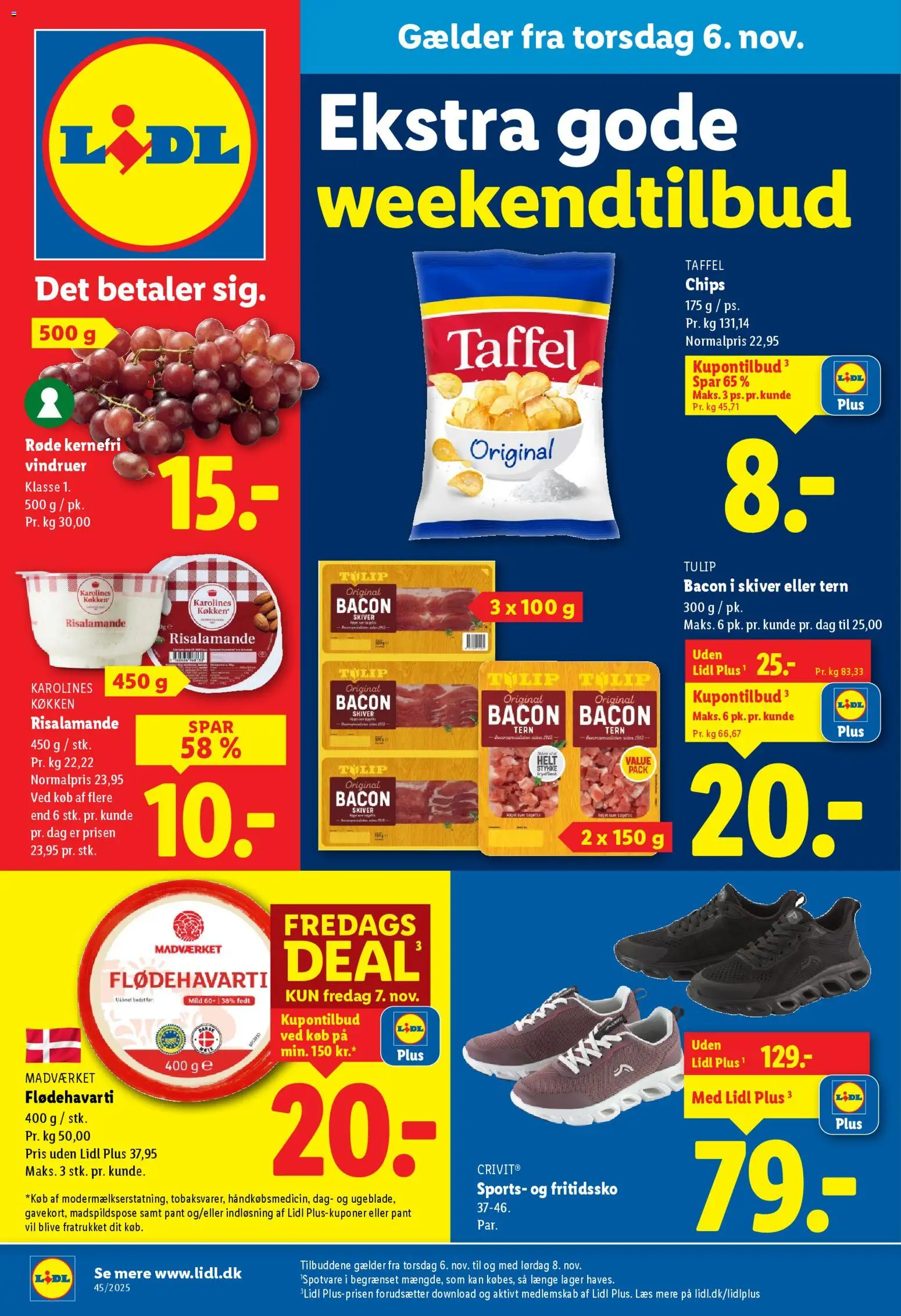 Lidl - Weekend tilbud - side 1- gyldig fra 06/11/2025