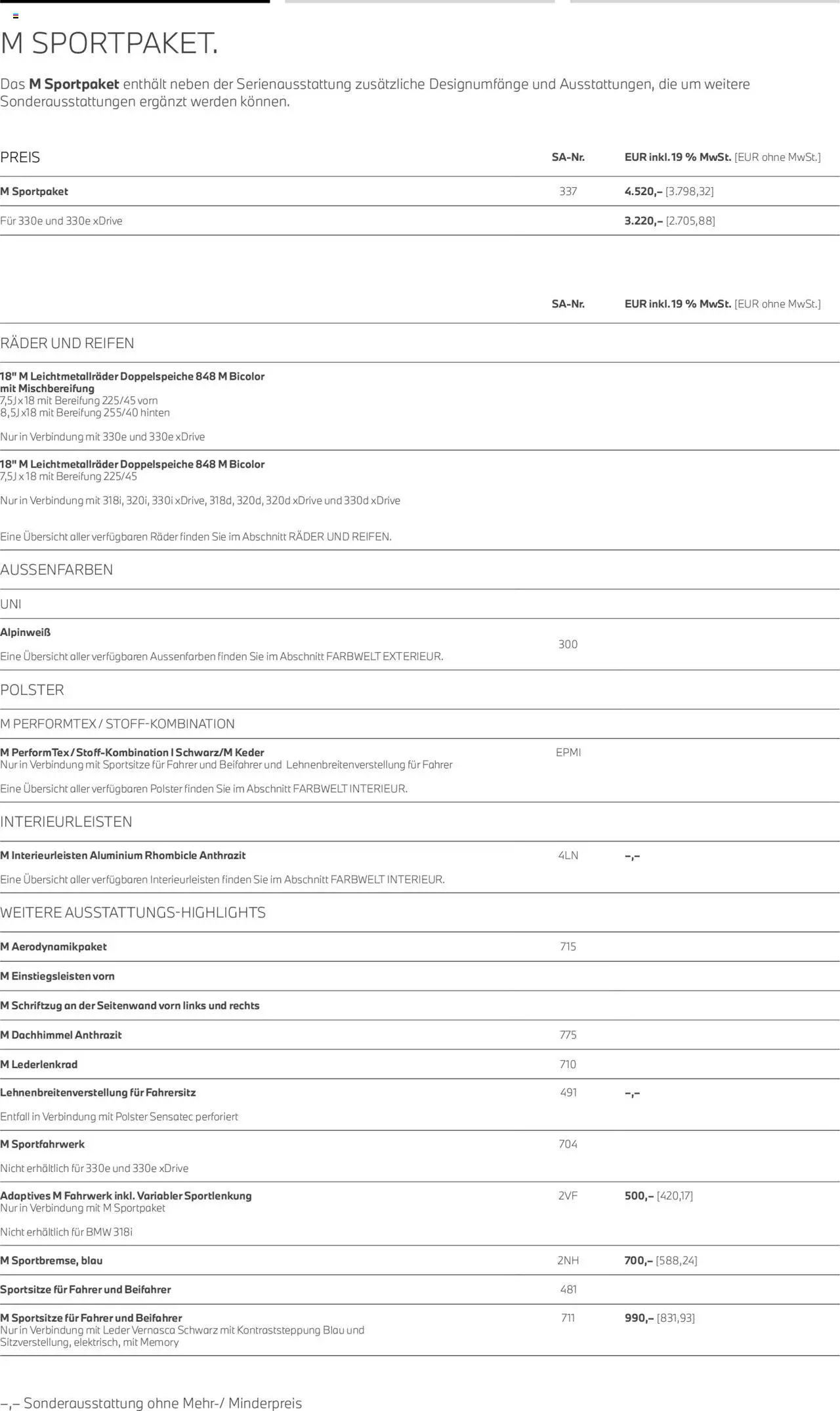 BMW 3er Touring - Seite 11 - gültig ab 01.07.2025