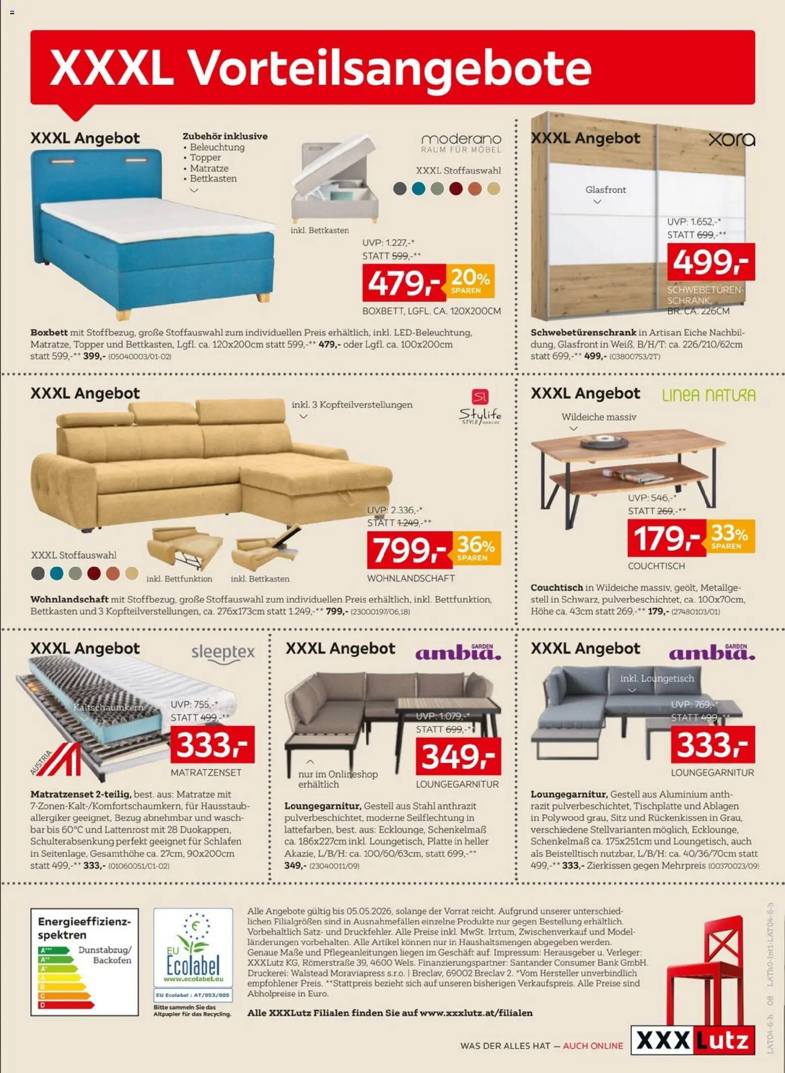 XXXLutz Prospekt aktuell - page 8- valid from 21.04.2026