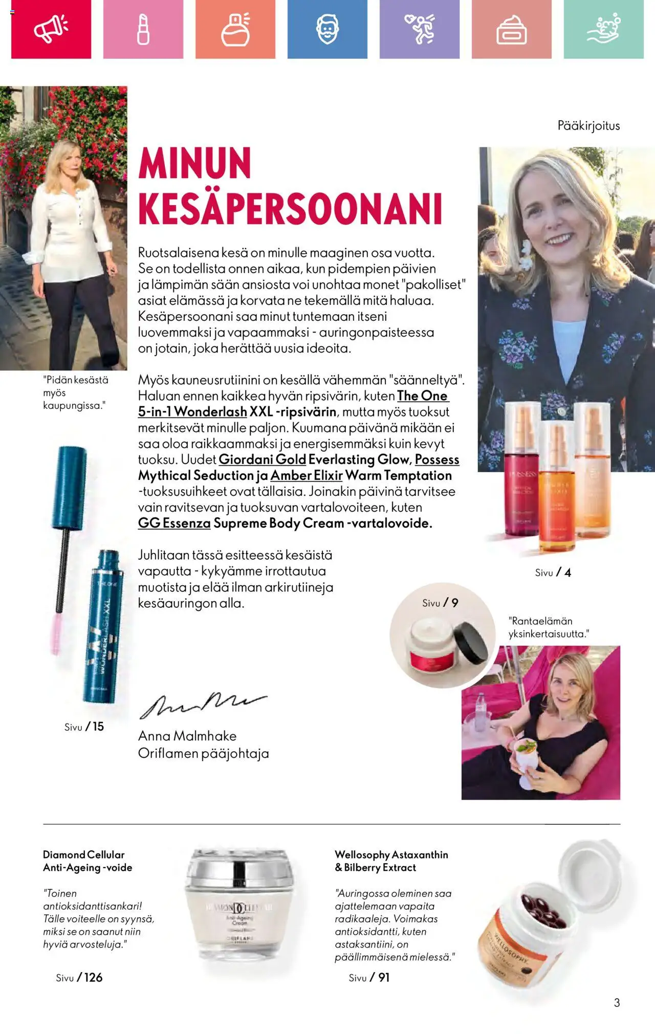 Oriflame Esite 10 - sivu 3- voimassa alkaen 13/07/2025