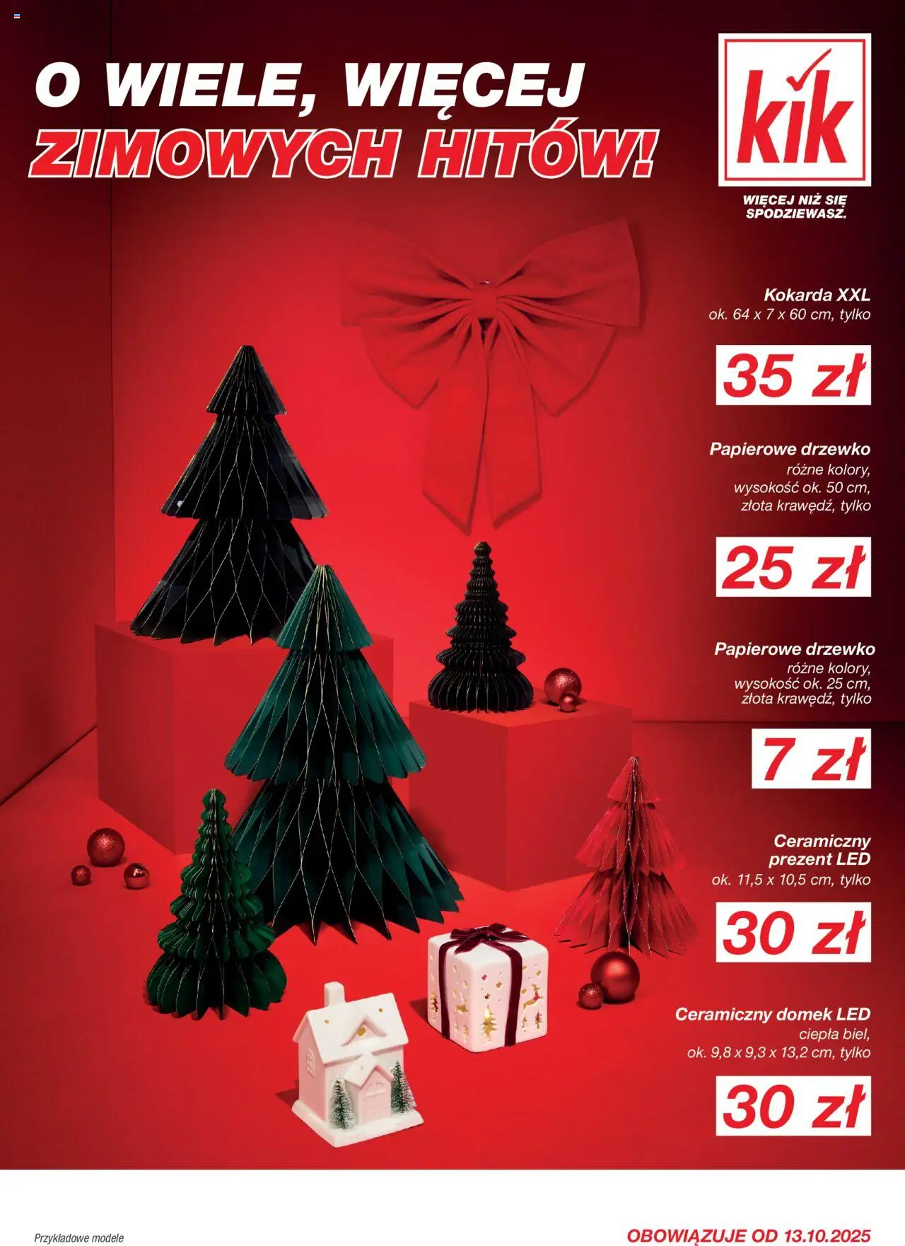 Kik Gazetka - strona 1- ważny od 13.10.2025