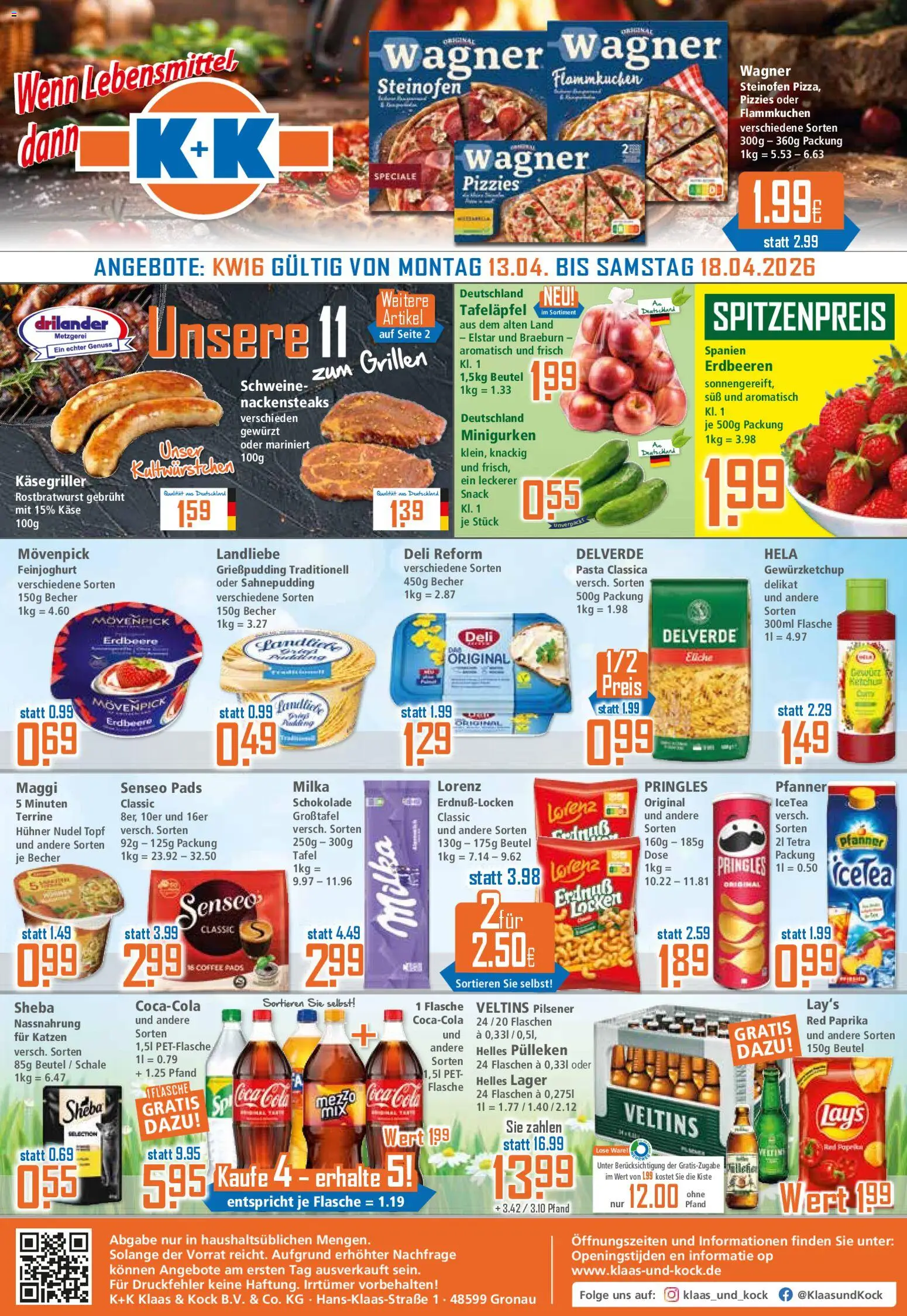 Klaas & Kock Prospekt 	 - Seite 1 - gültig ab 13.04.2026