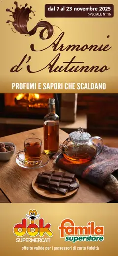 Anteprima DOK Armonie d'Autunno catalogo valida dal 07/11/2025