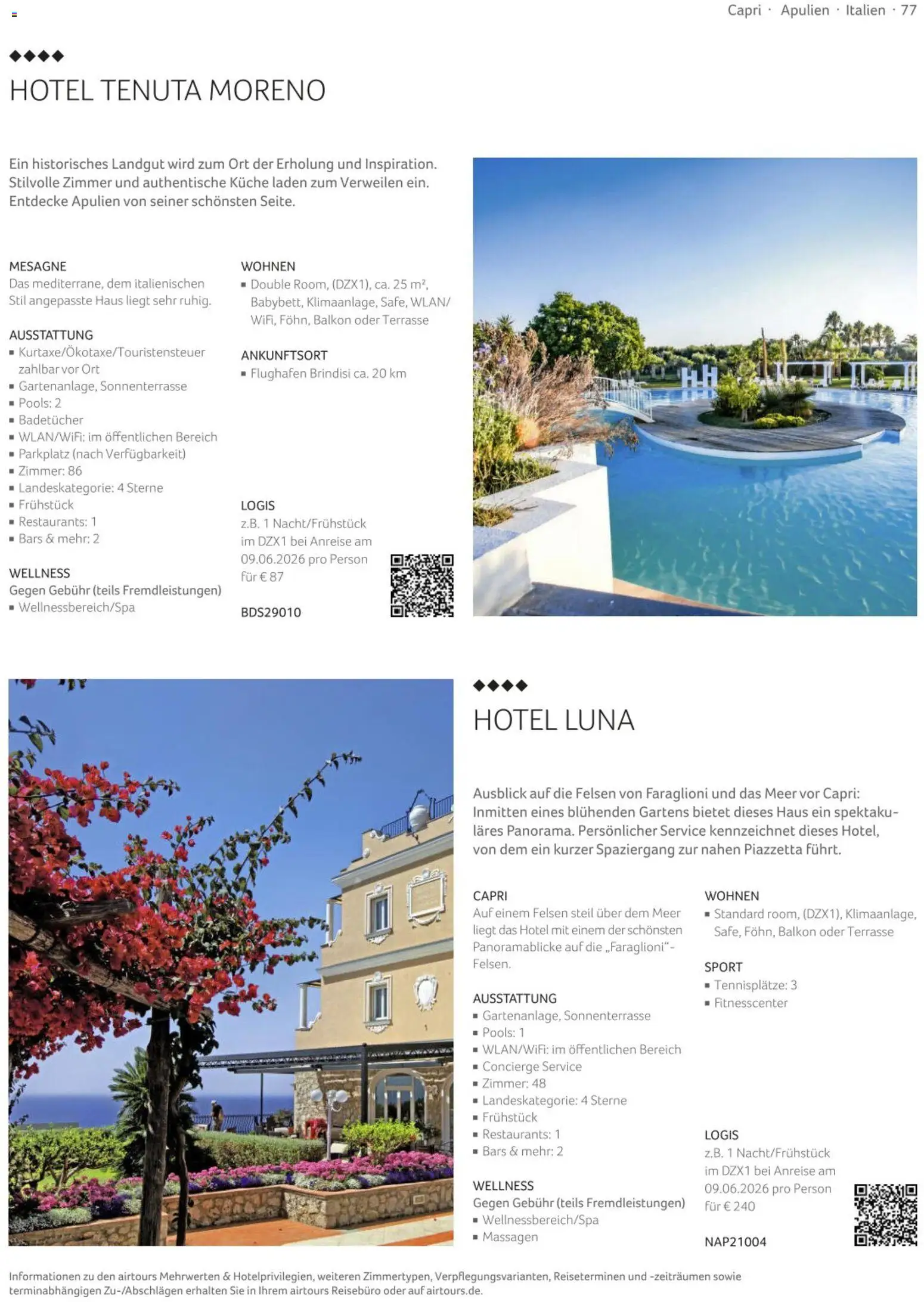 TUI airtours Katalog  Europareisen 2025/26 - Seite 77 - gültig ab 01.11.2025