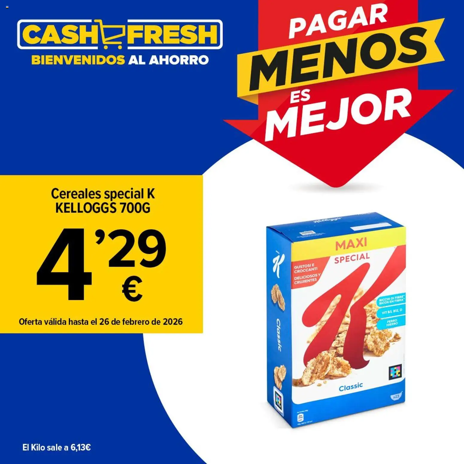 Cash Fresh folleto - Página de 1 - Válido desde 10/02/2026