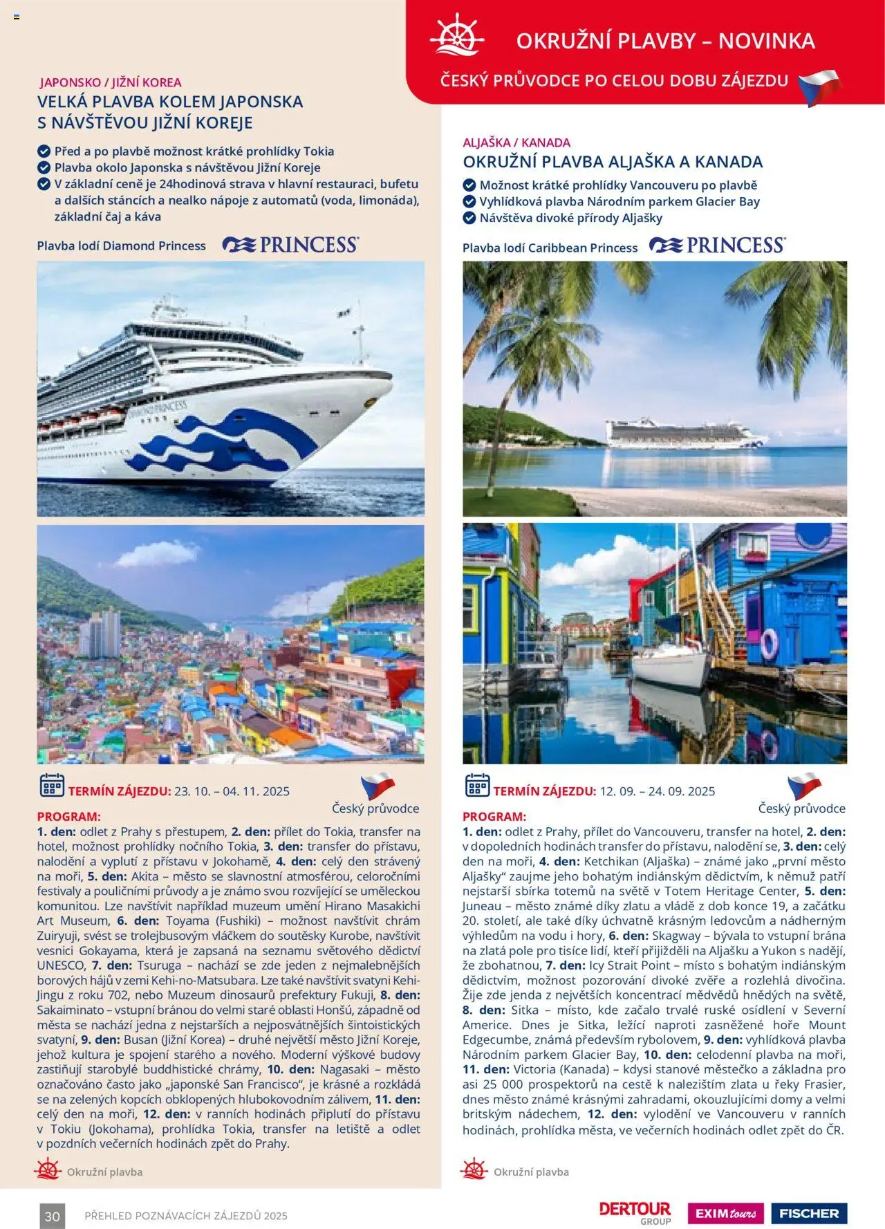 EXIM tours katalog - Poznávací zájezdy - strana 30- platný od 01.01.2025