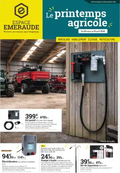 Aperçu Espace Emeraude catalogue valable à partir du 09/03/2026