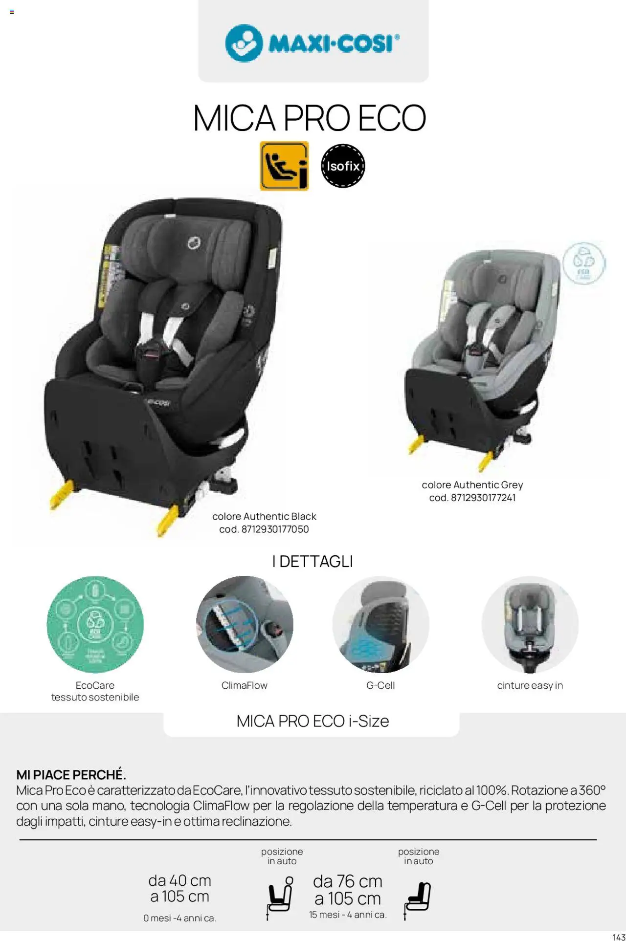Catalogo Il Seggiolino Auto Prenatal	 - pagina 22 - valido dal 01/01/2025