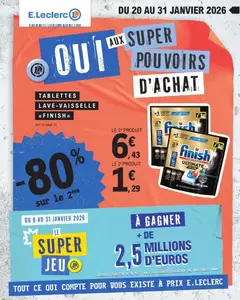 Aperçu E.Leclerc catalogue semaine 4 valable à partir du 20/01/2026