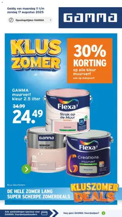 GAMMA - Folder geldig vanaf 11-08-2025