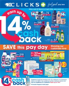 Preview Clicks Specials valid from 25/03/2026