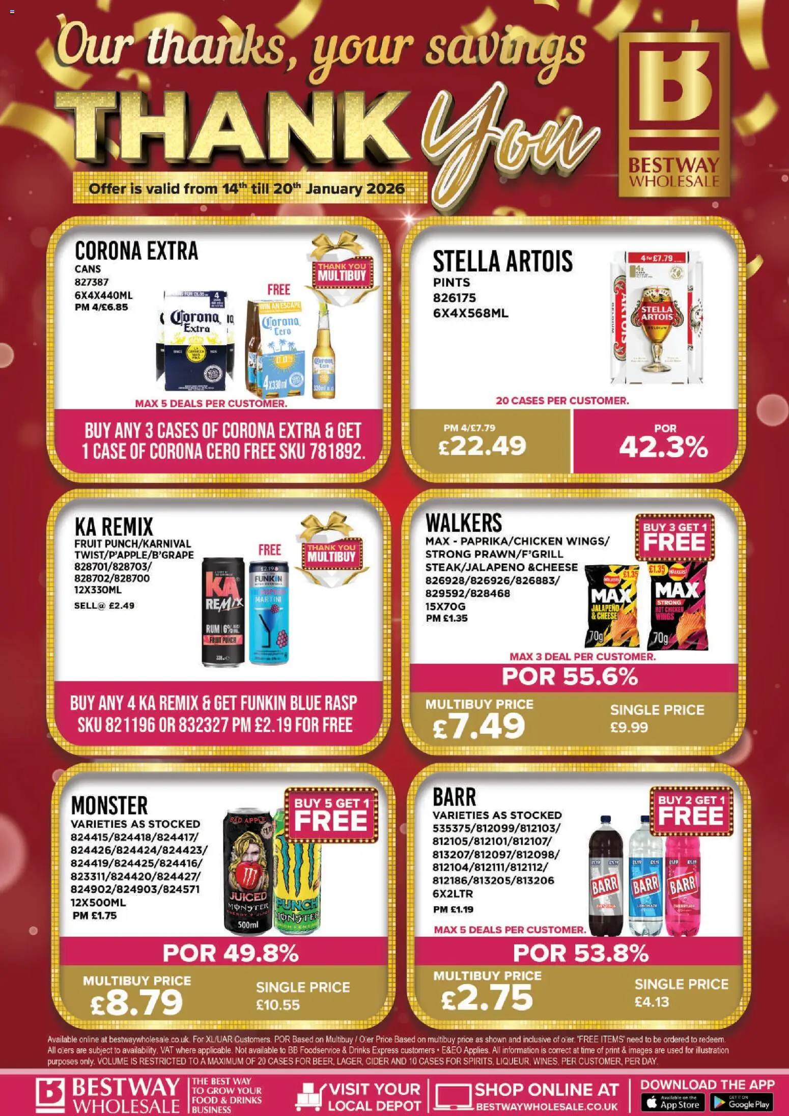 Bestway - Offers - page 1- valid from 14/01/2026