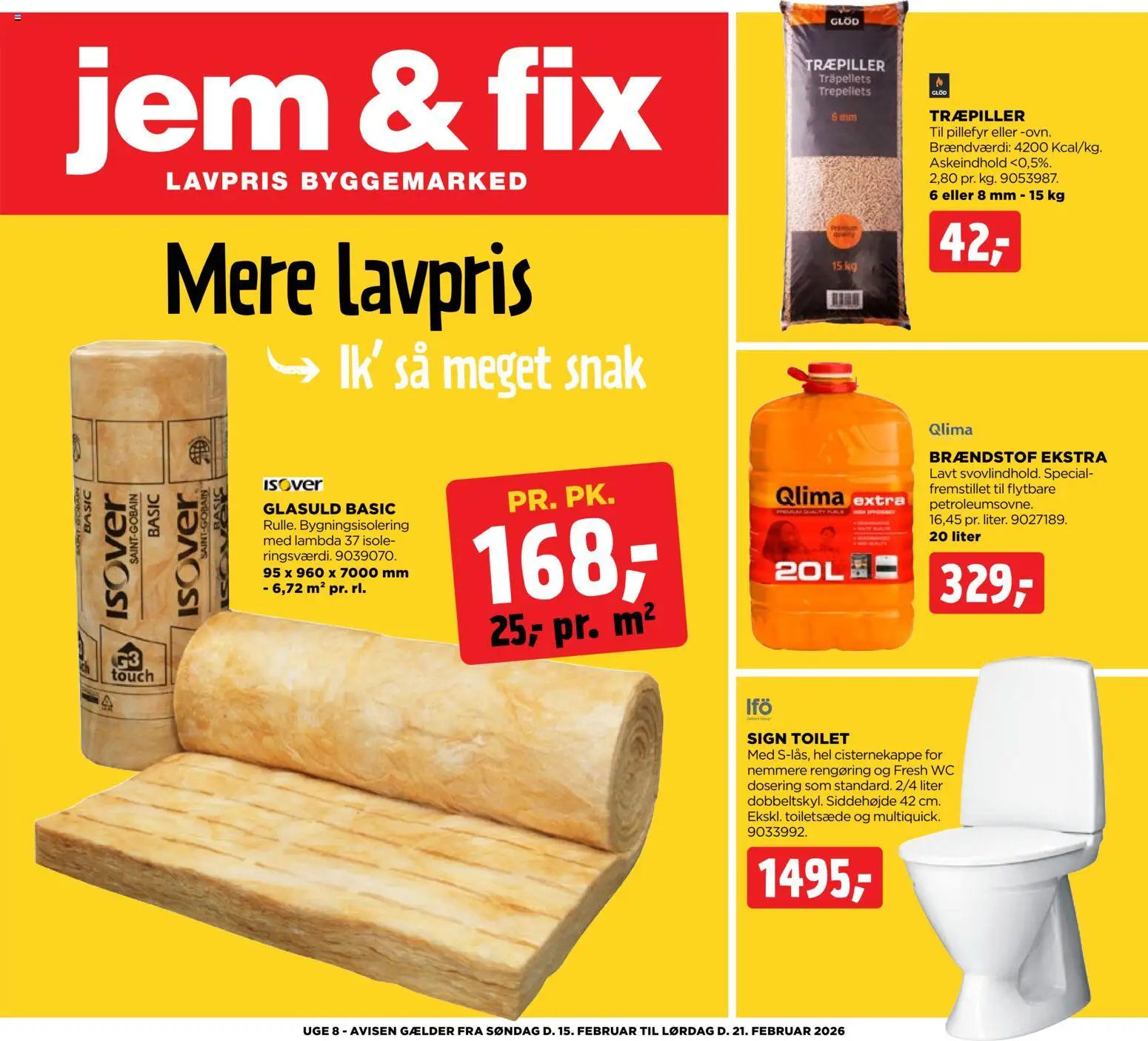 Jem & fix - Tilbudsavis - side 1- gyldig fra 15/02/2026