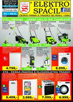 Náhled Elektro Spáčil leták platný od 11.03.2026