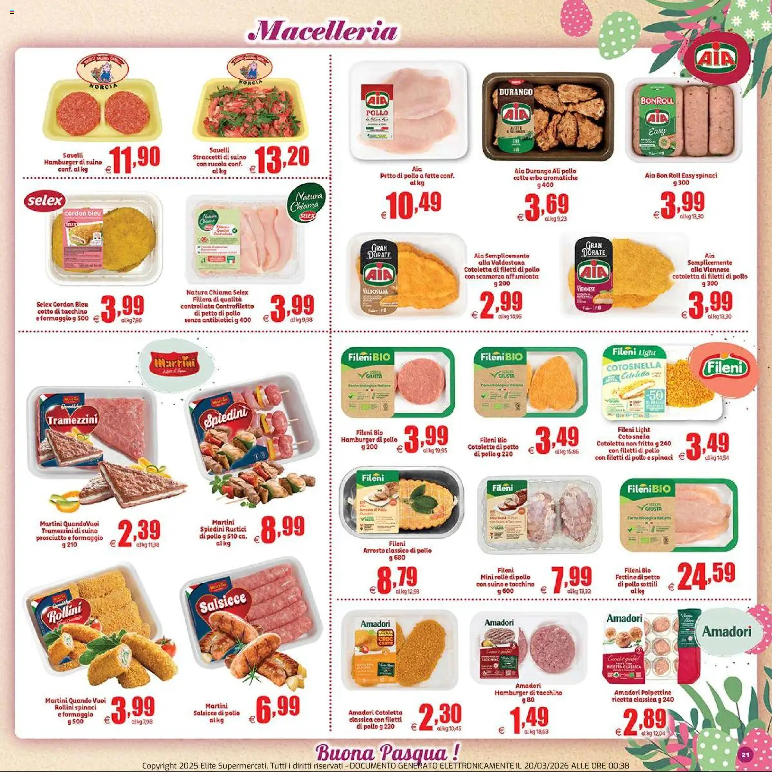 Elite Supermercati volantino - pagina 21 - valido dal 20/03/2026