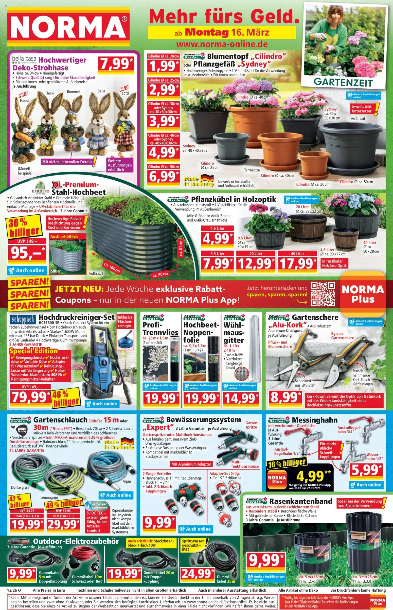 Norma Prospekt 	 - Seite 1 - gültig ab 16.03.2026