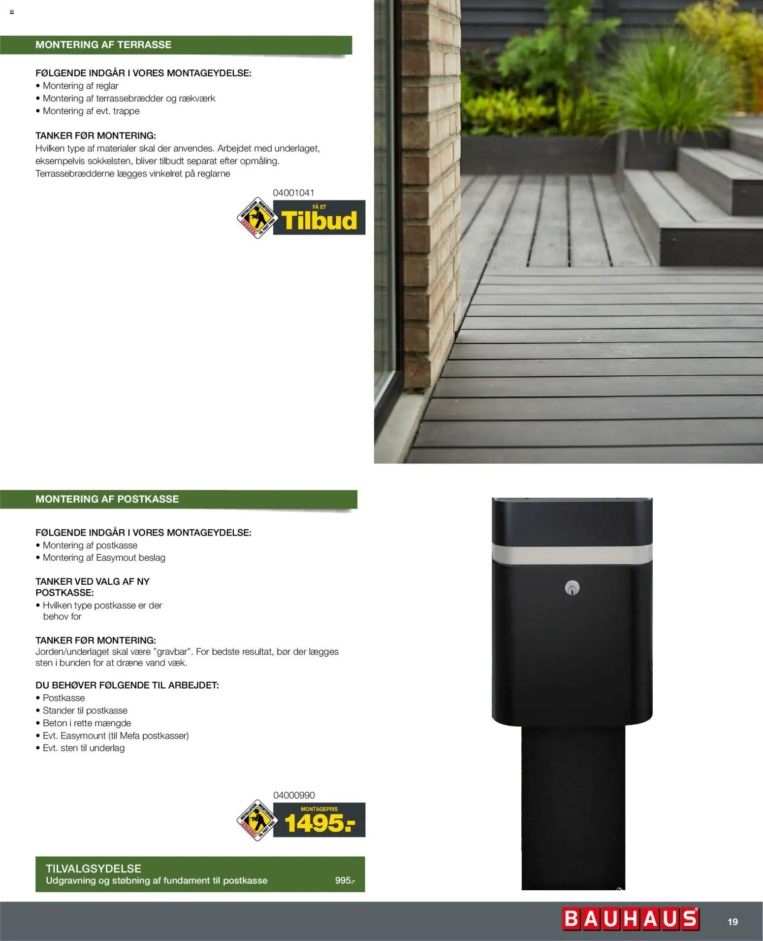 Bauhaus - Montageservice - page 19- valid from 01/01/2026