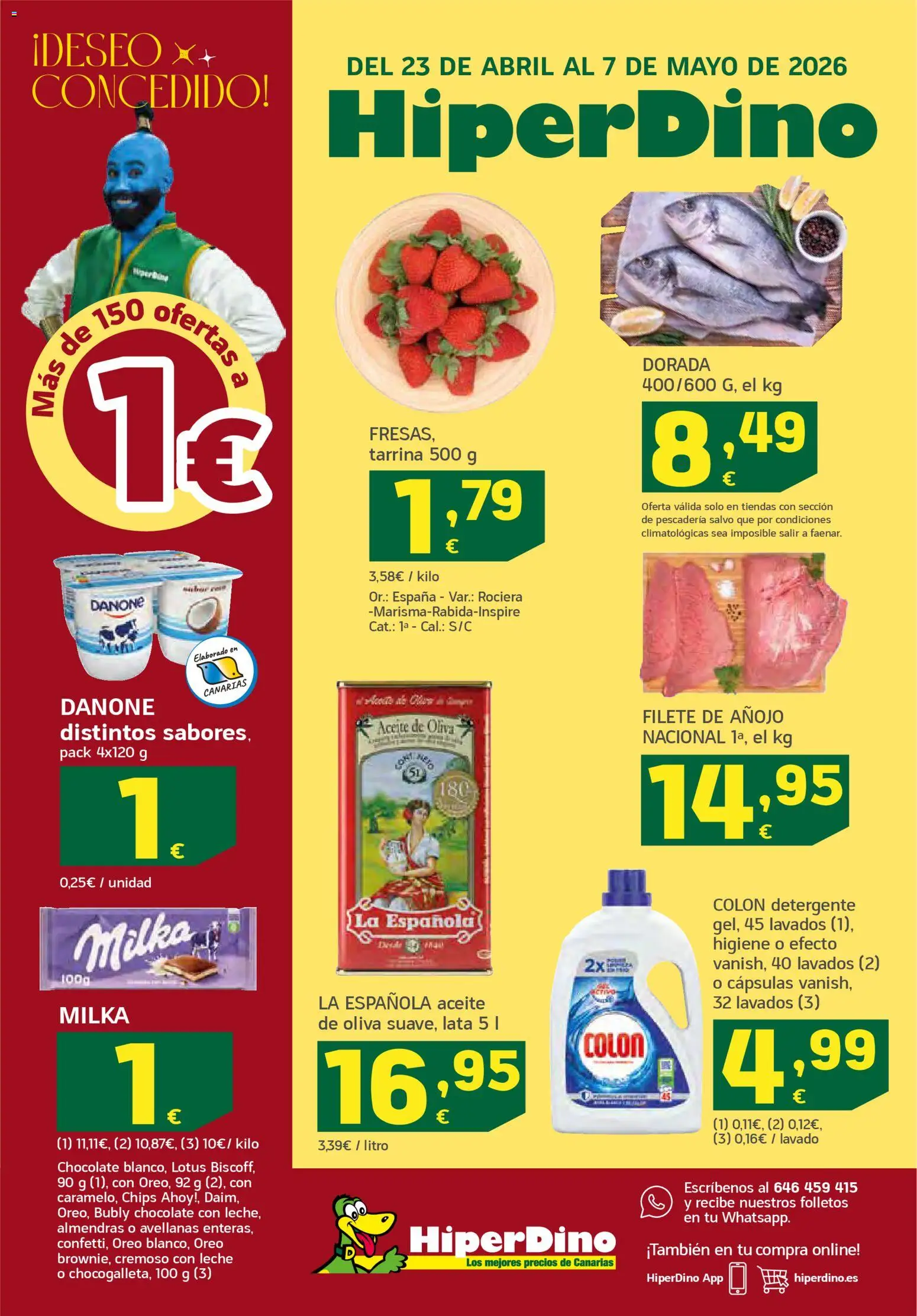 HiperDino folleto - Página de 1 - Válido desde 23/04/2026