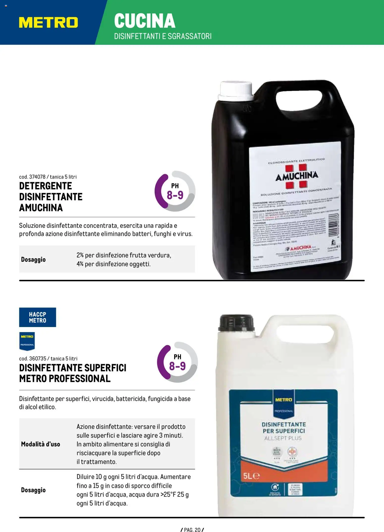 Metro Detergenza catalogo - pagina 20 - valido dal 07/01/2026