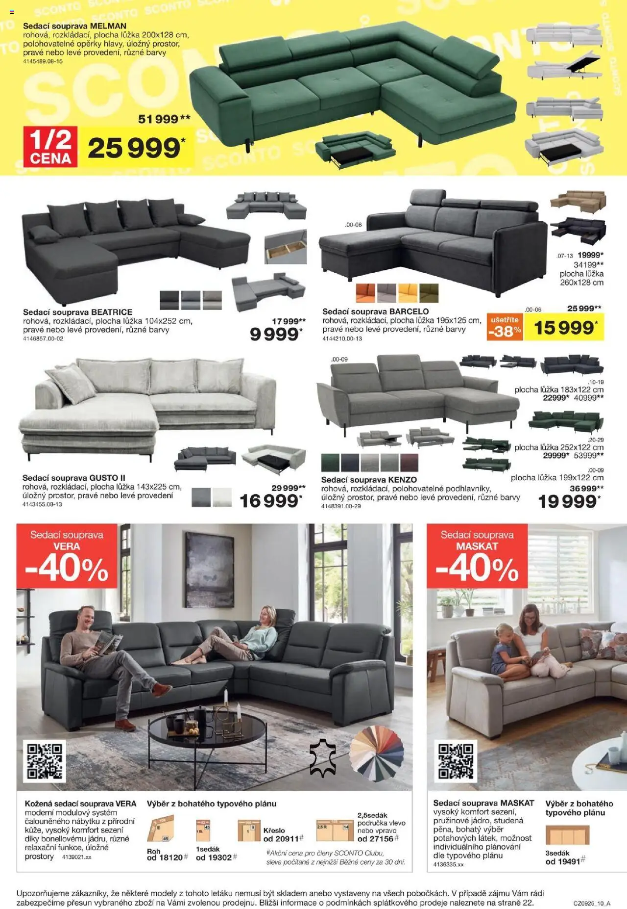 Sconto nábytek leták - strana 10- platný od 16.07.2025