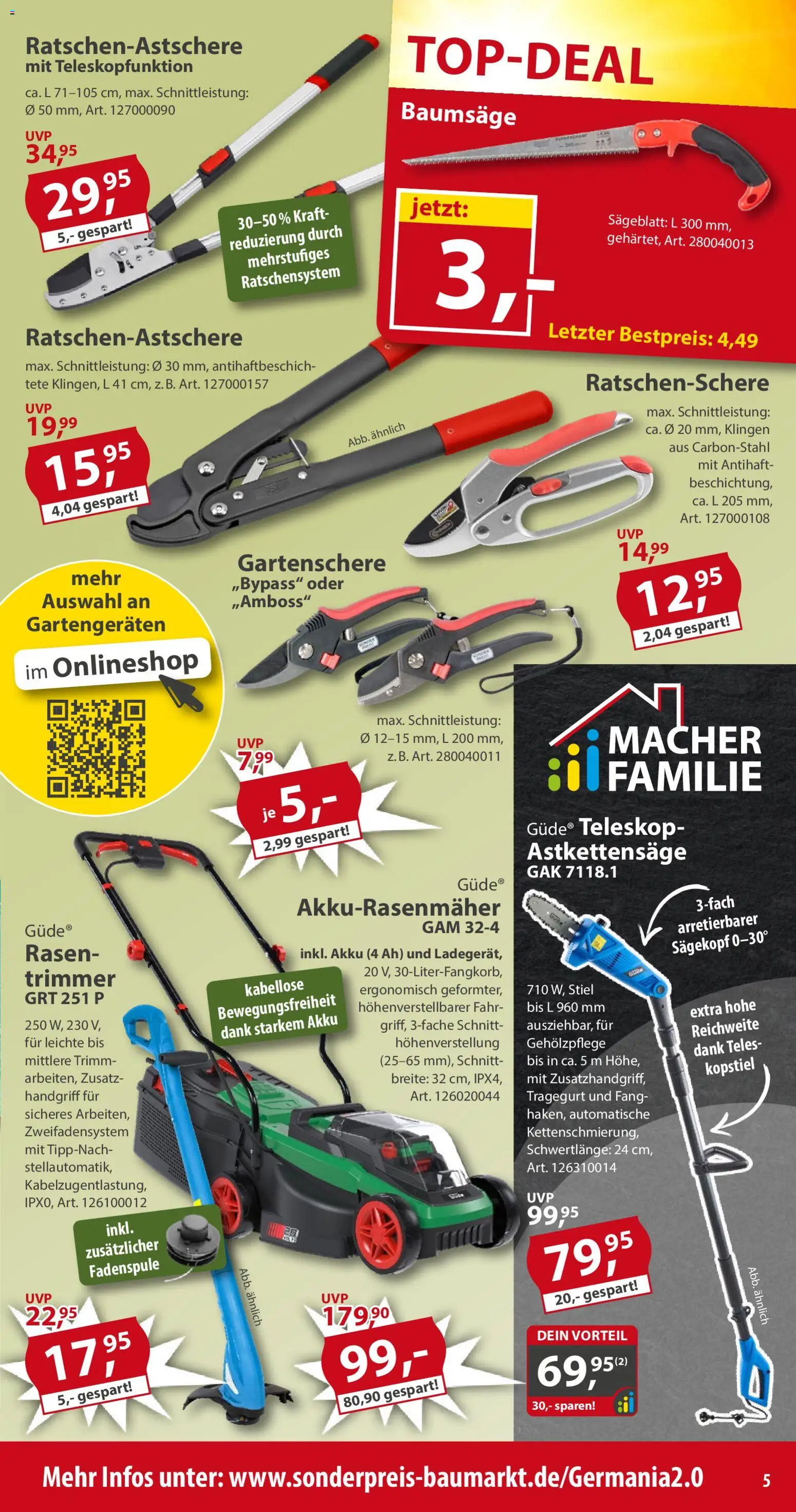 Sonderpreis Baumarkt Prospekt 	 - Seite 5 - gültig ab 07.03.2026