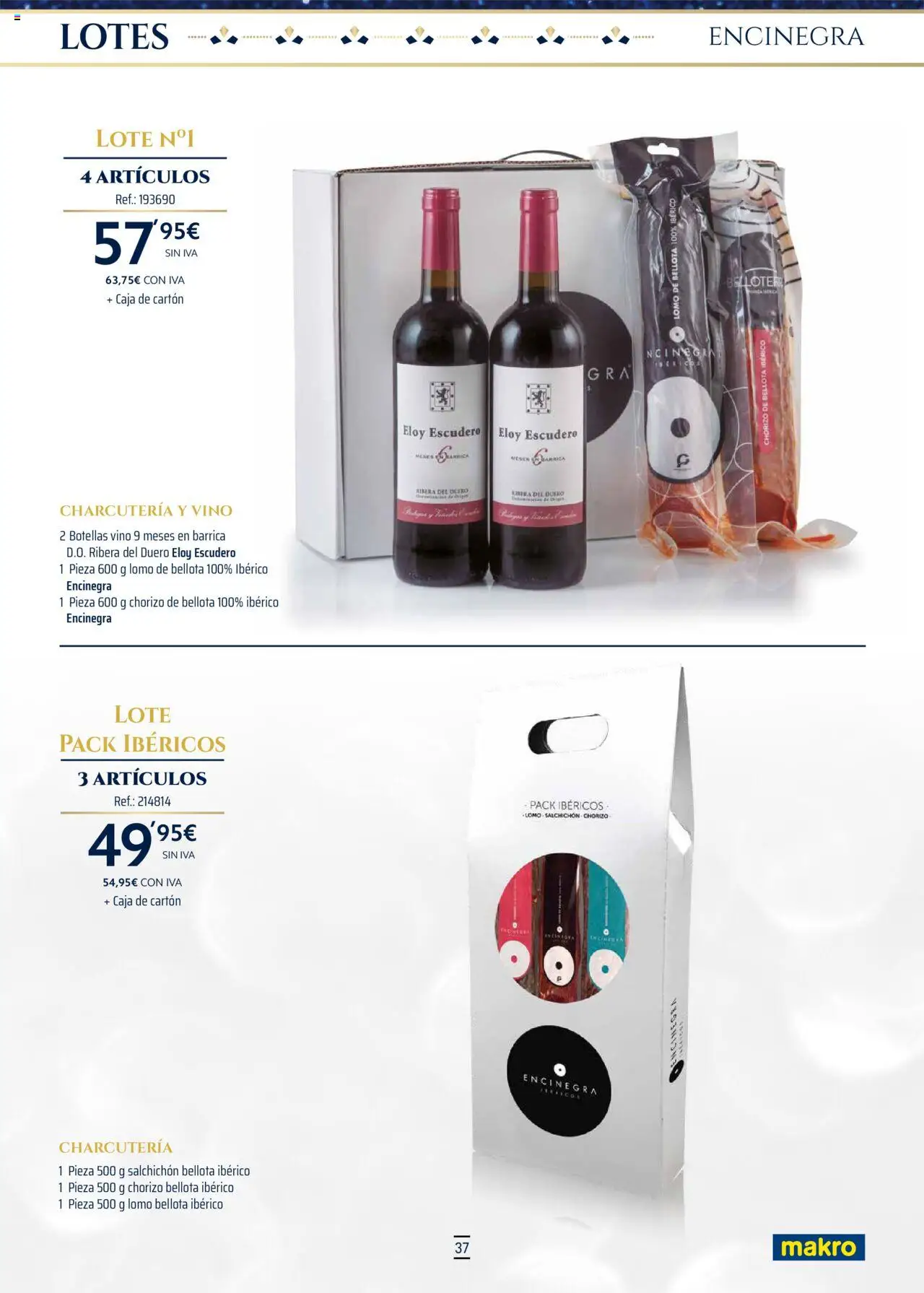 Makro - Lotes y cestas Norte y Sur - Página de 37 - Válido desde 04/10/2025