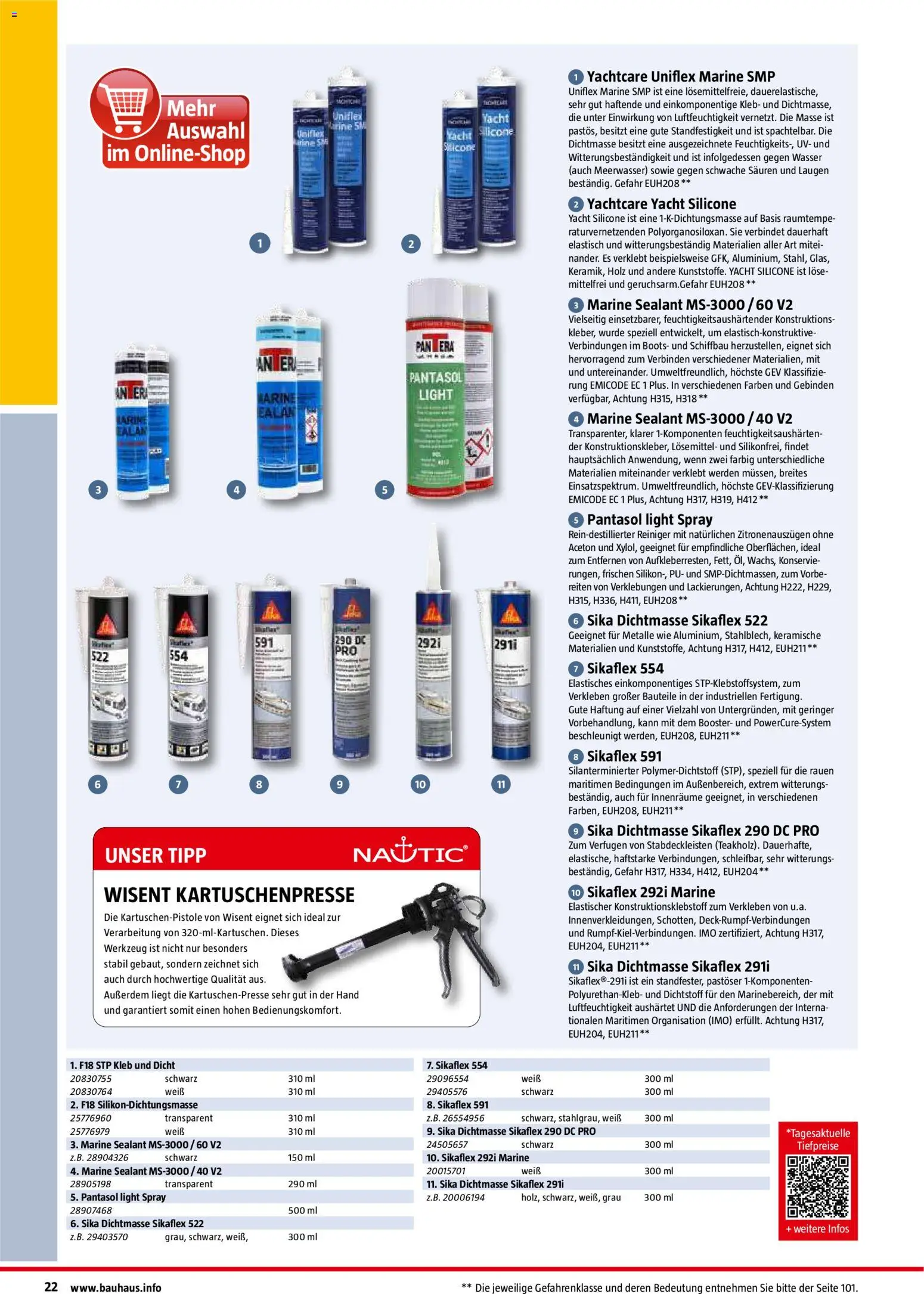 Bauhaus Nautic - page 22- valid from 01.01.2026
