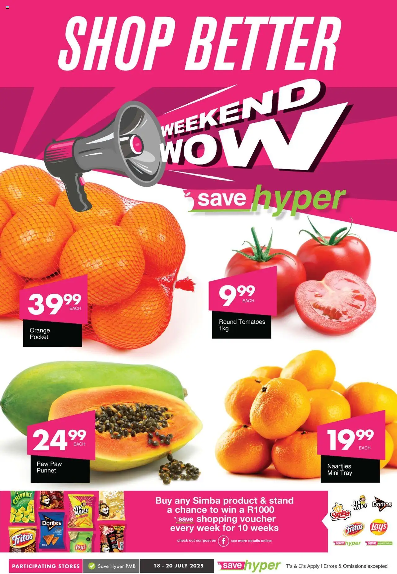 Save WOW Deals - page 1- valid from 18/07/2025
