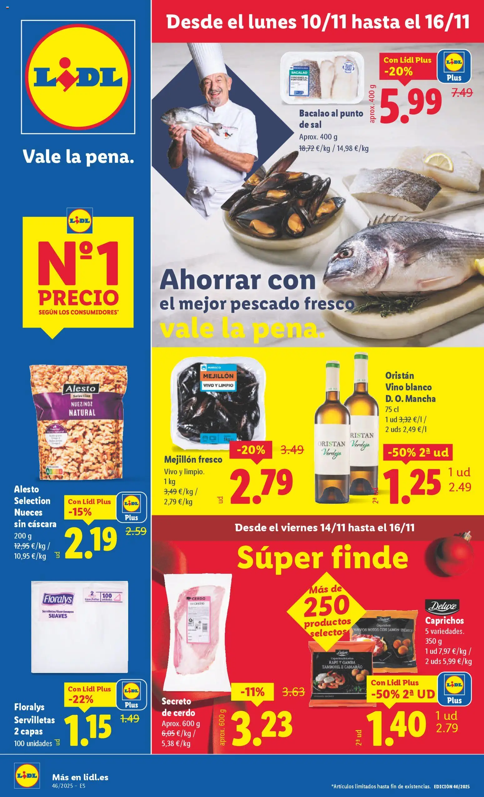 Lidl folleto - Página de 1 - Válido desde 10/11/2025