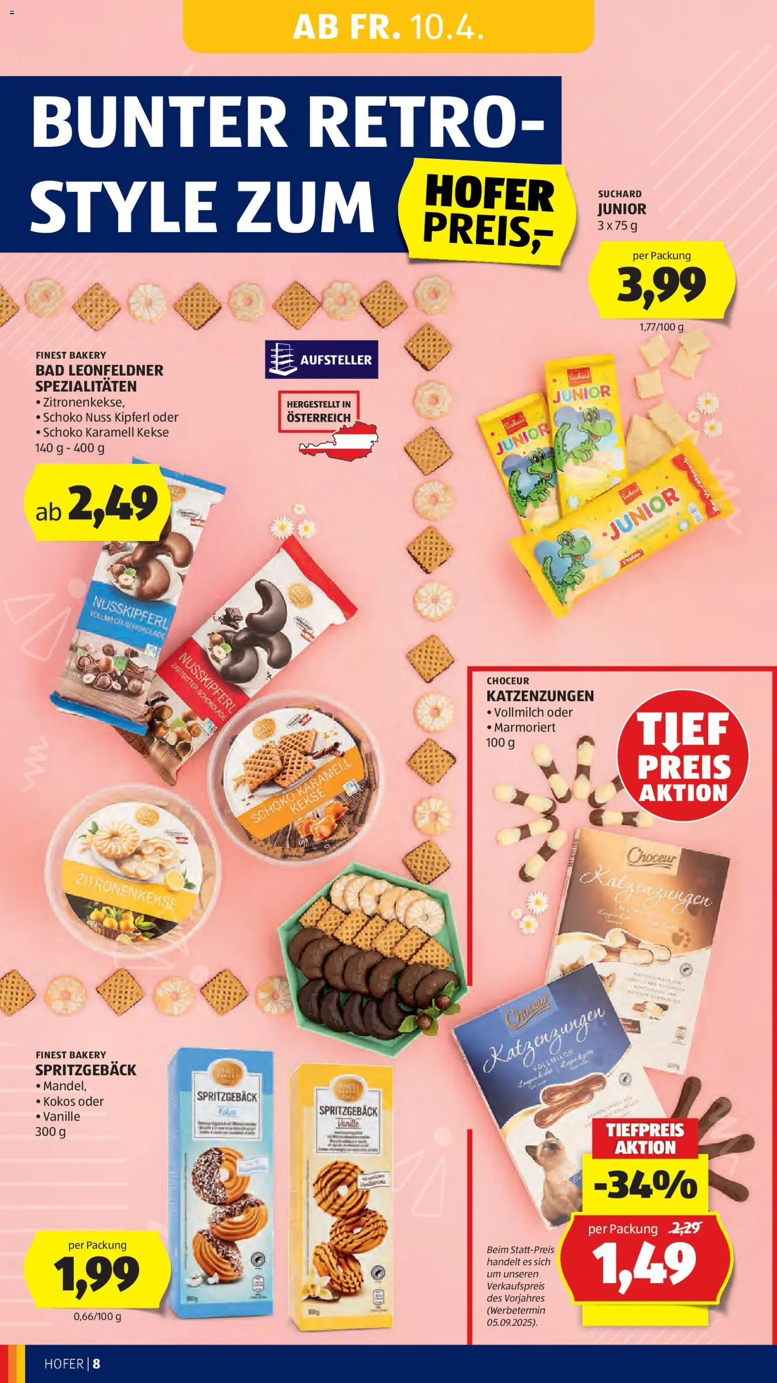 Hofer Flugblatt - page 10- valid from 08.04.2026