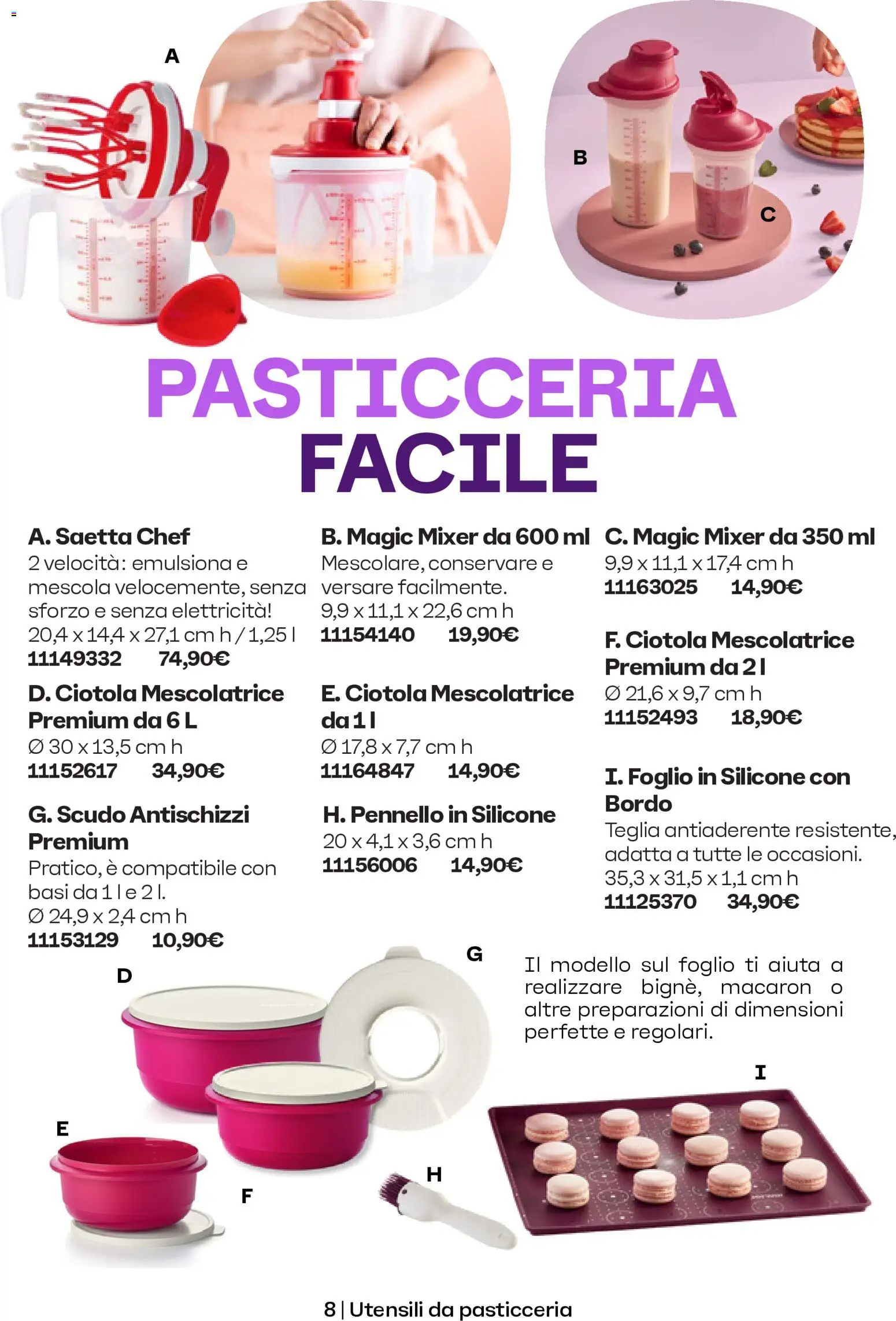 Volantino Tupperware	 - pagina 8 - valido dal 01/11/2025