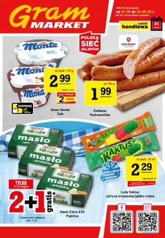 Podgląd Gram Market Gazetka ważny od 27.08.2025