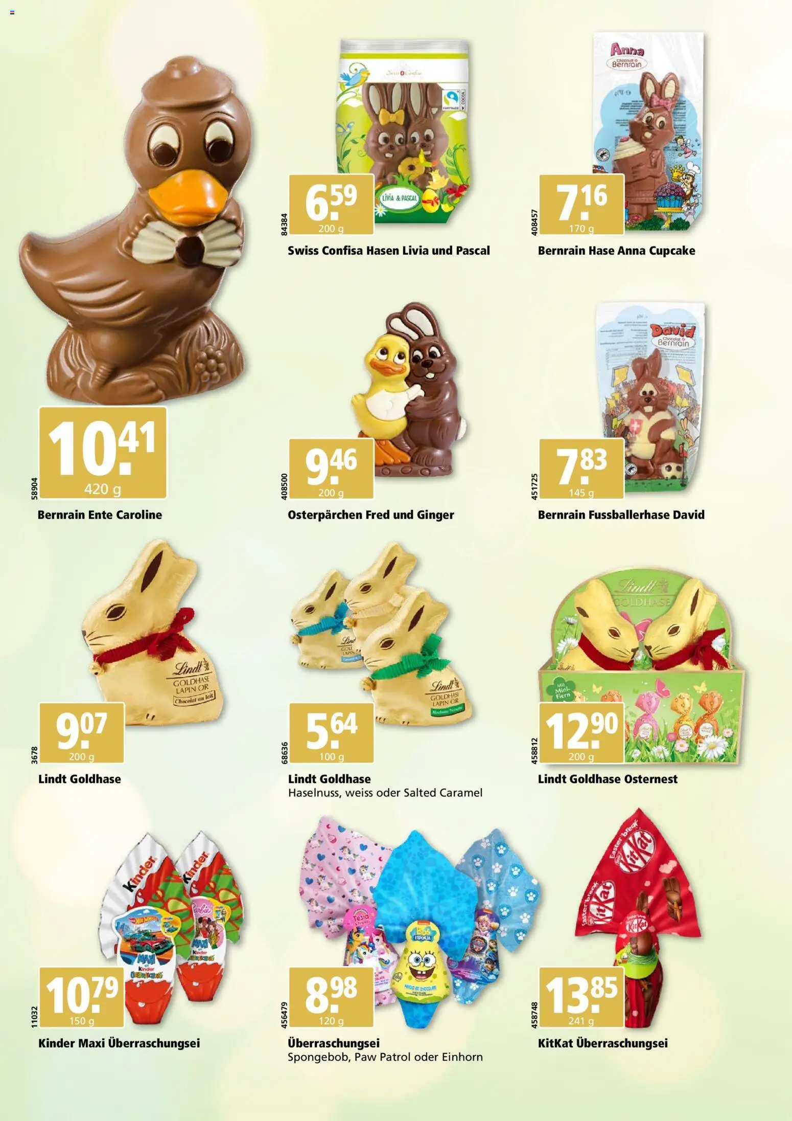 Aligro Aktionen Ostern Chavannes, Matran, Genf, Sitten - page 2- valid from 16.02.2026