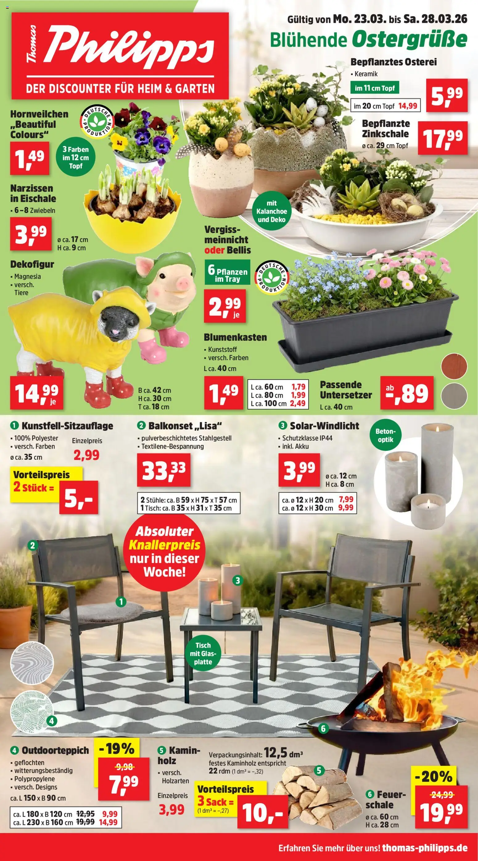 Thomas Philipps Prospekt - Seite 1 - gültig ab 23.03.2026