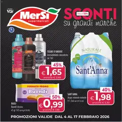 Anteprima Volantino MerSi Supermercati	 valida dal 04/01/2026