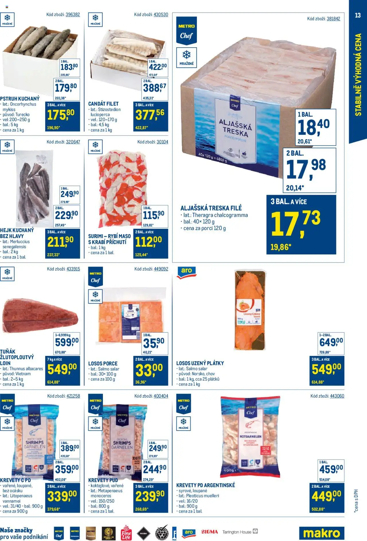 Makro leták - Stabilně výhodná cena – gastronomie - strana 13- platný od 21.05.2025