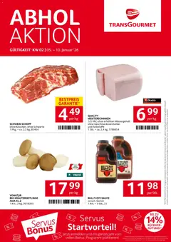 Vorschau Transgourmet Flugblatt gültig ab 05.01.2026