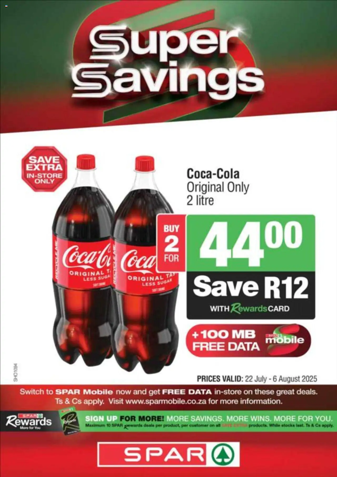Spar Specials - page 13- valid from 22/07/2025