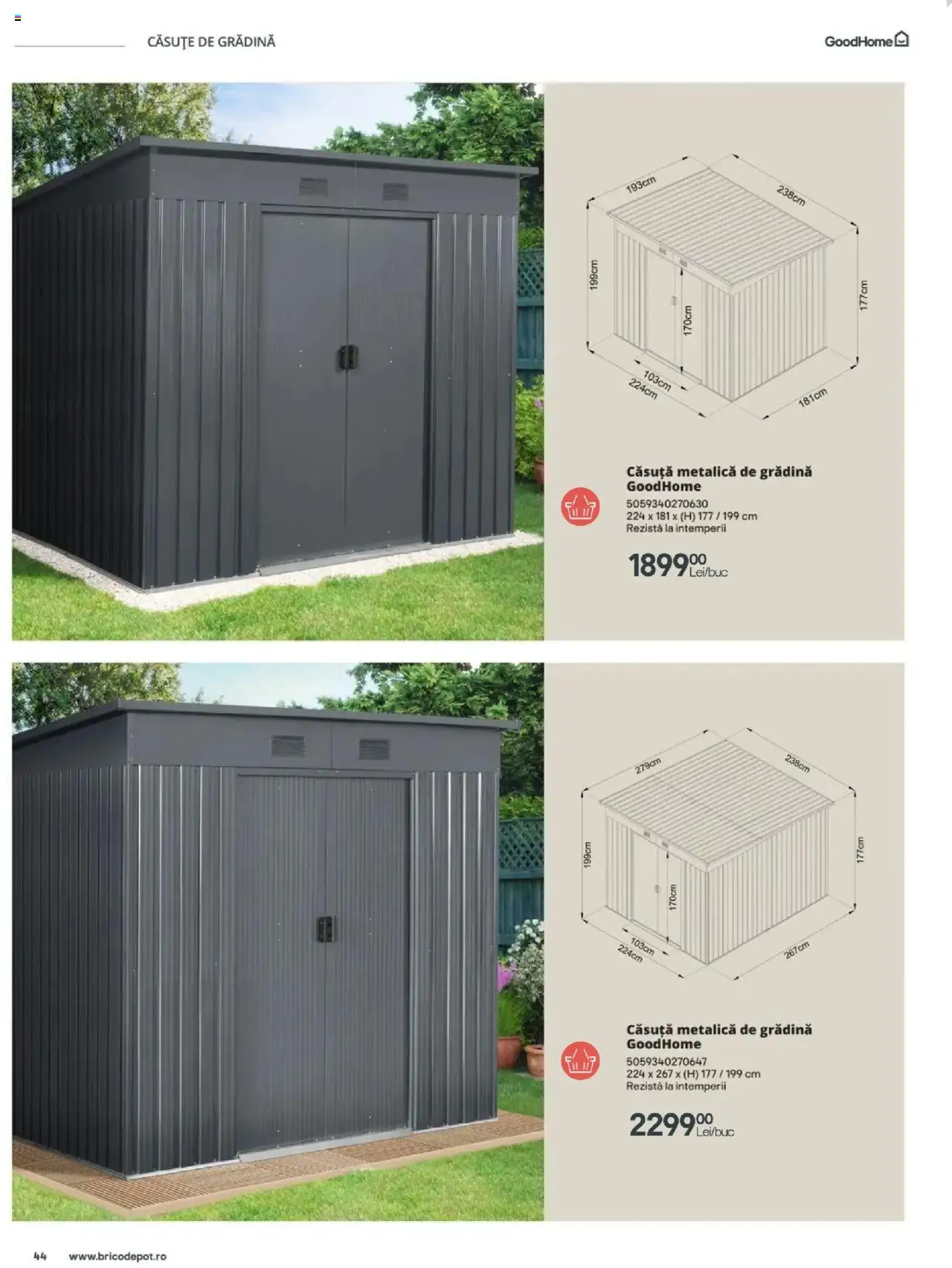 Brico Depot catalog - Grădină Mobilier - pagina 44- valabil de la 28.03.2025