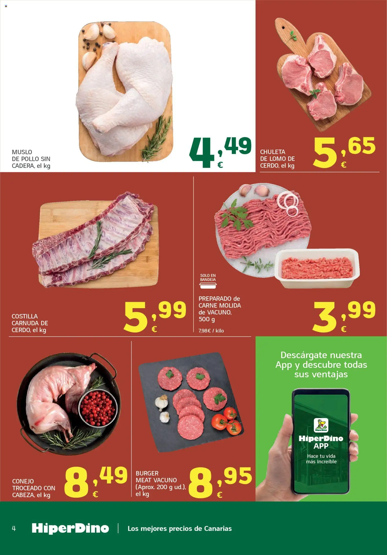 HiperDino folleto - Página de 4 - Válido desde 09/04/2026