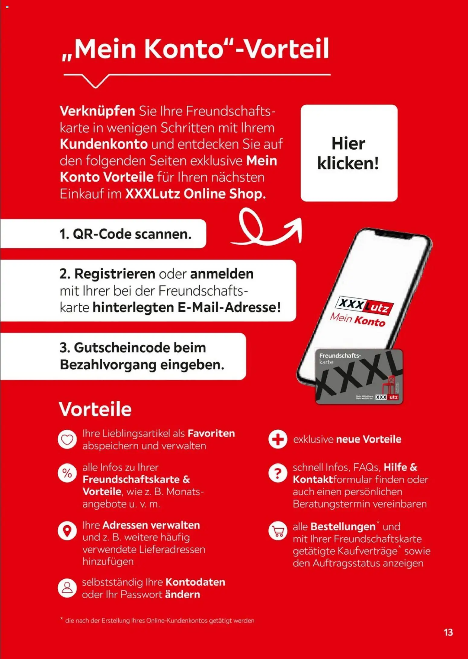 XXXL Lutz  Freundschaftskartenjournal - Seite 13 - gültig ab 01.02.2026