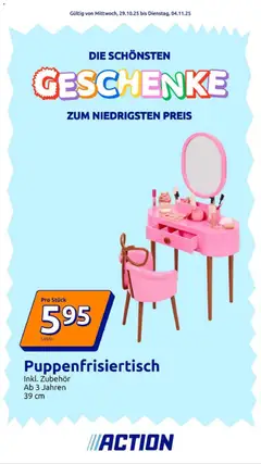 Vorschau Action Prospekt gültig ab 29.10.2025