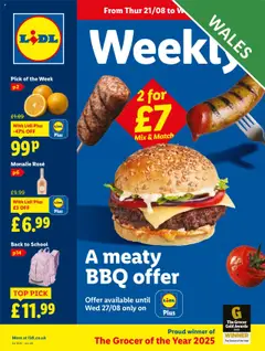 Lidl - Lidl Weekly Wales valid from 21/08/2025