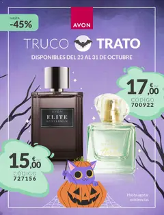 Vista previa del folleto Avon - Halloween válido desde 23/10/2025