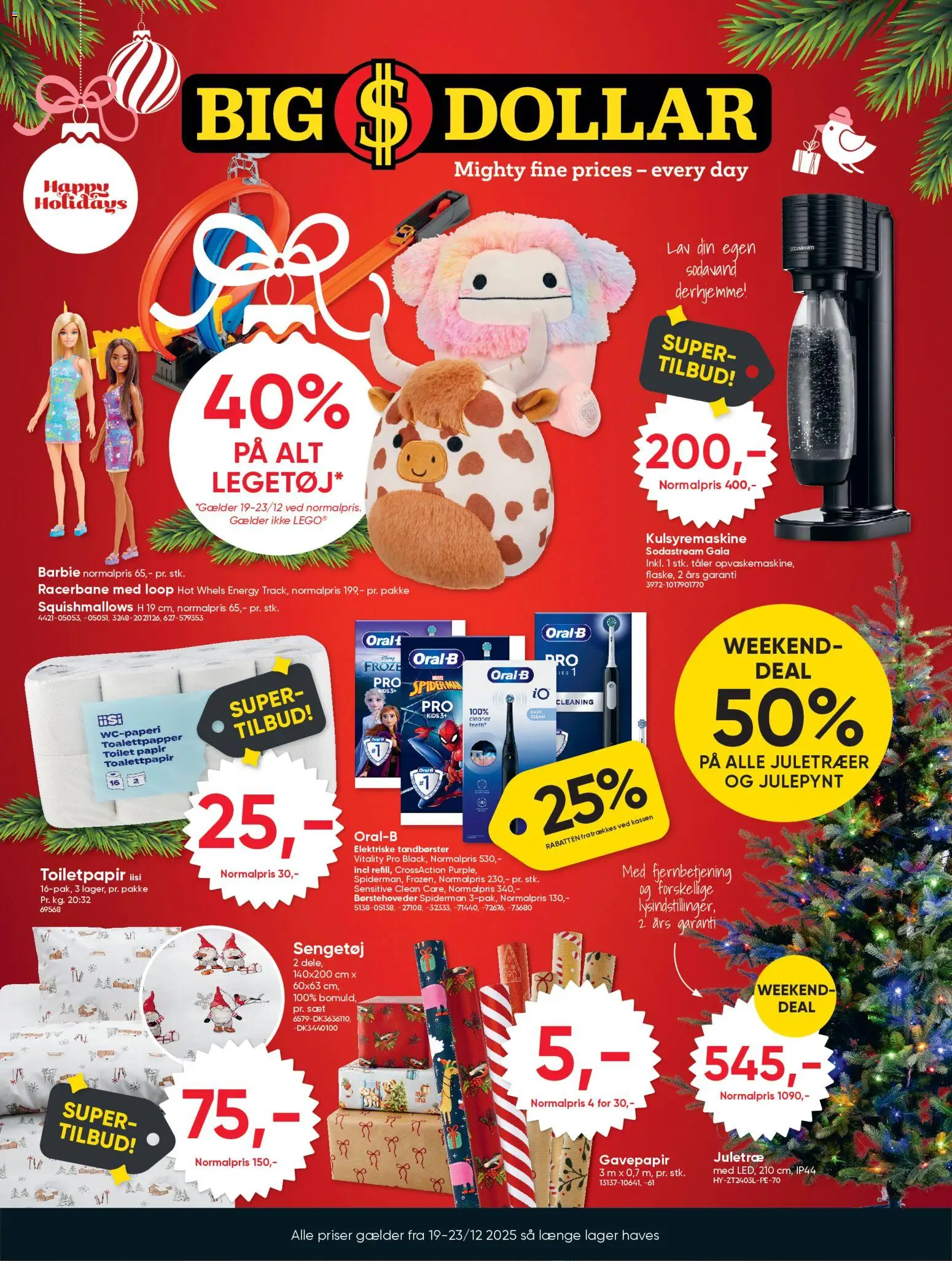 Bigdollar - Tilbudsavis - side 1- gyldig fra 19/12/2025