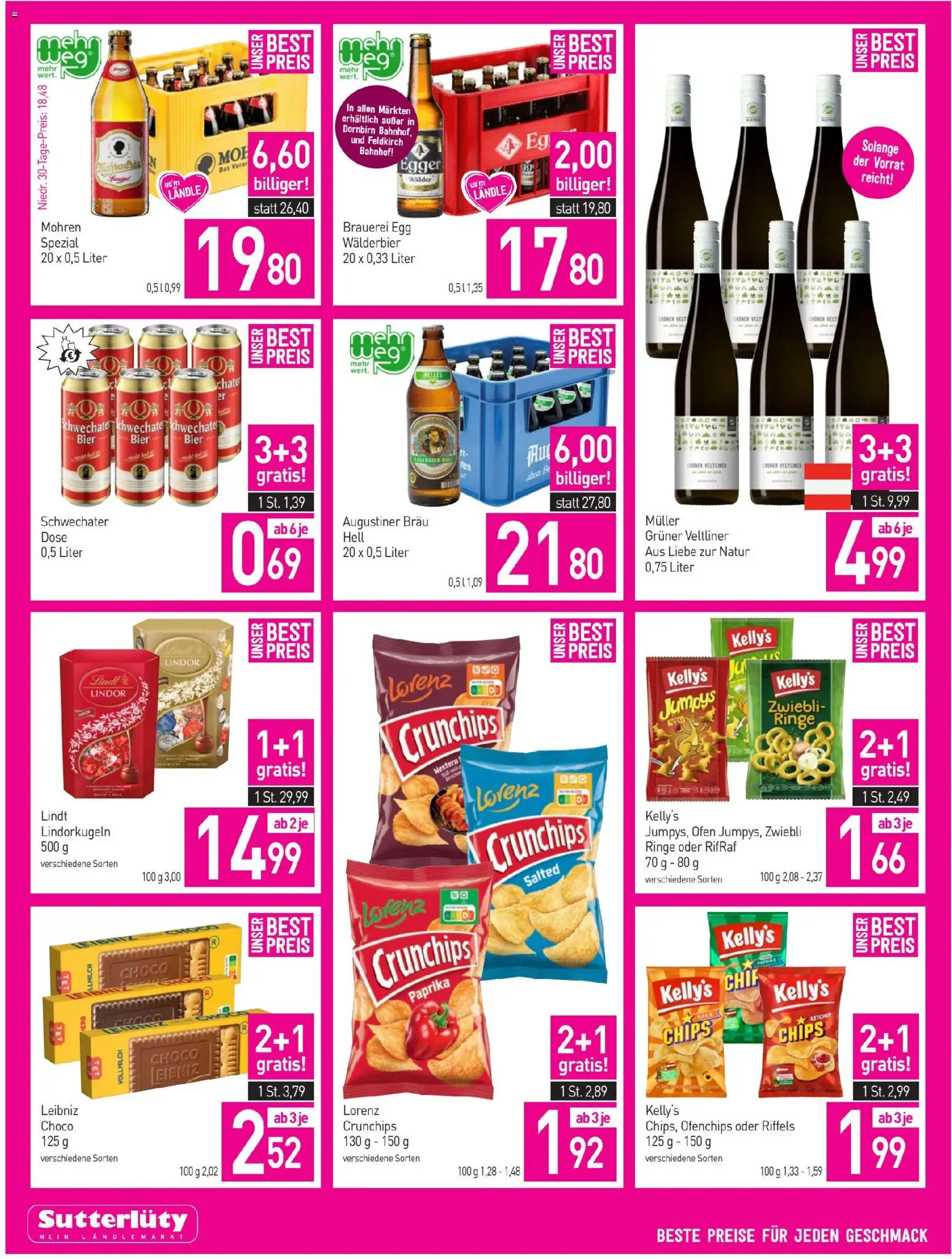 Sutterlüty Flugblatt - page 18- valid from 02.04.2026