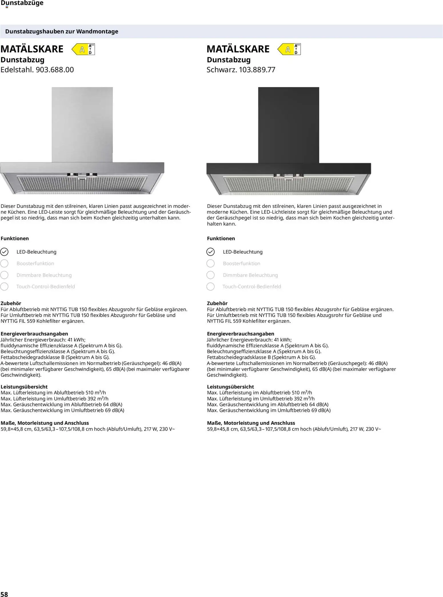 Ikea Elektrogeräte - Seite 58 - gültig ab 02.01.2026