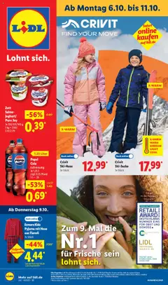 Vorschau Lidl Prospekt 	 gültig ab 06.10.2025
