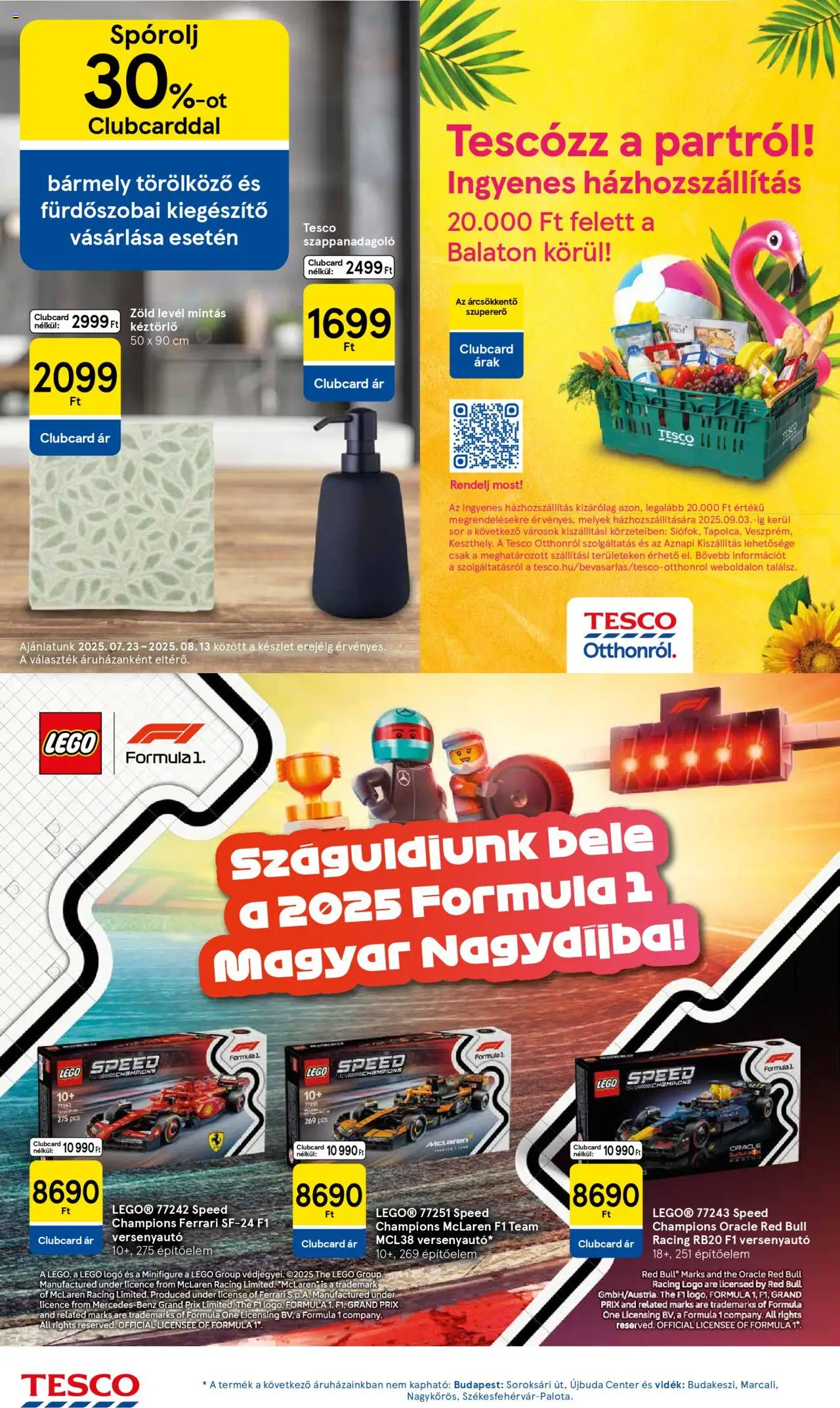 Tesco Hipermarket - Akciós újság  - 16oldal - érvényes 2025.07.24.-tól